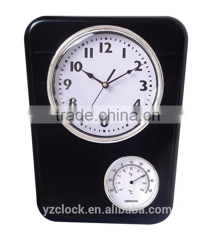 2014 NEW Square wall clock and weatherglass
