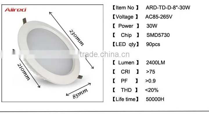 High quality low price recessed downlight parts