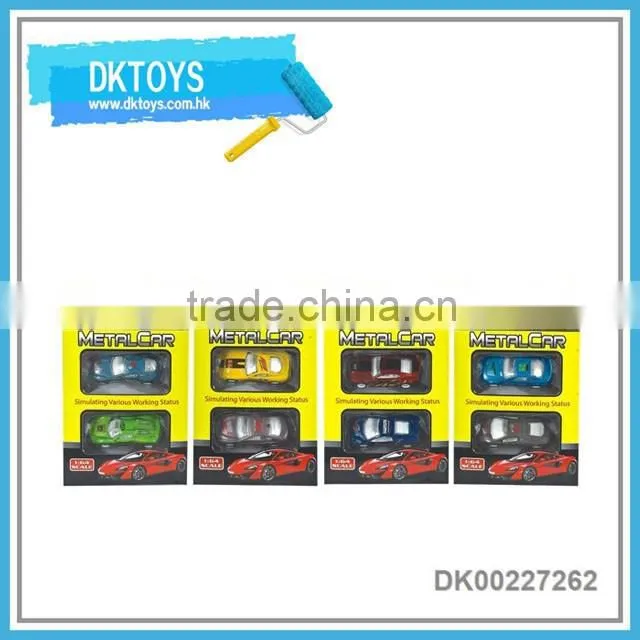 2016 hot selling 1:64 free wheel diecast car for kids