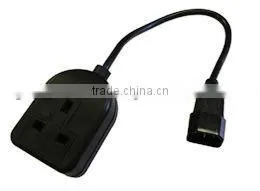 IEC14 plug to UK Socket Power Lead