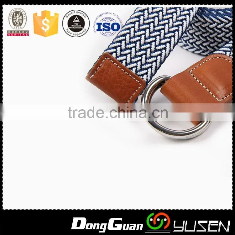 Fashion Durable Canvas weave Belt Boys With Top Quality