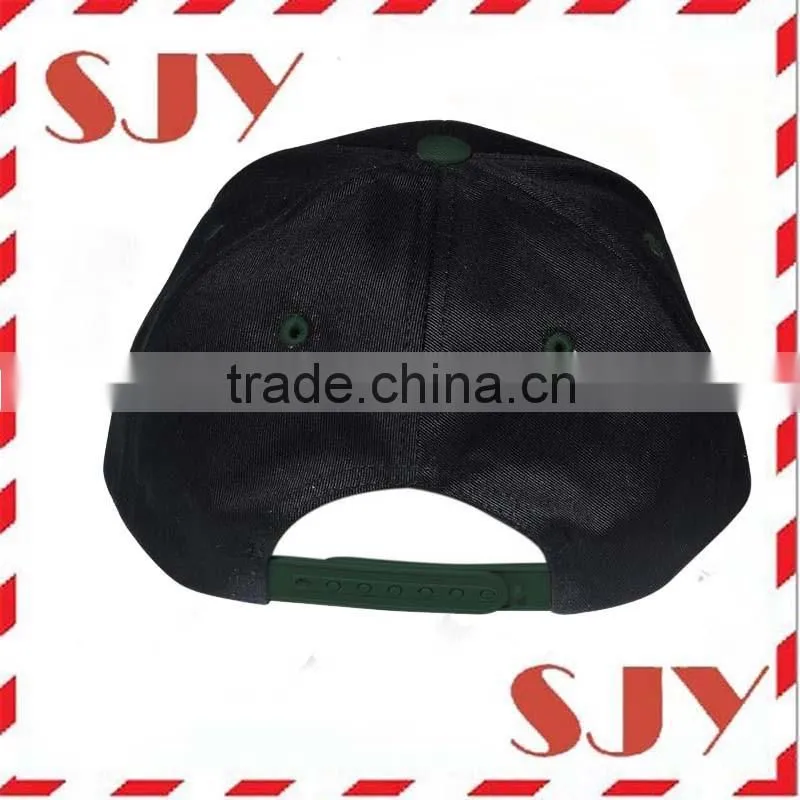 Wholesale custom flat brim cheap blank baseball cap