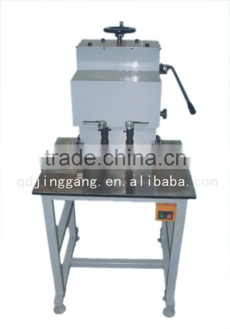 High quality double holes drilling machine,hole punch machine for paper,slipper