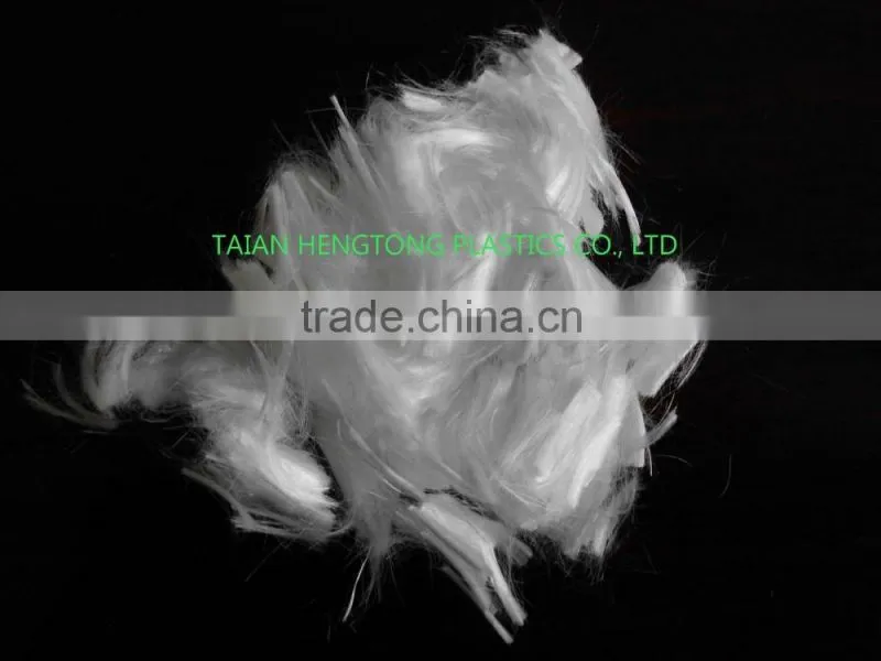 19mm polypropylene construction fiber for concrete reinforcement