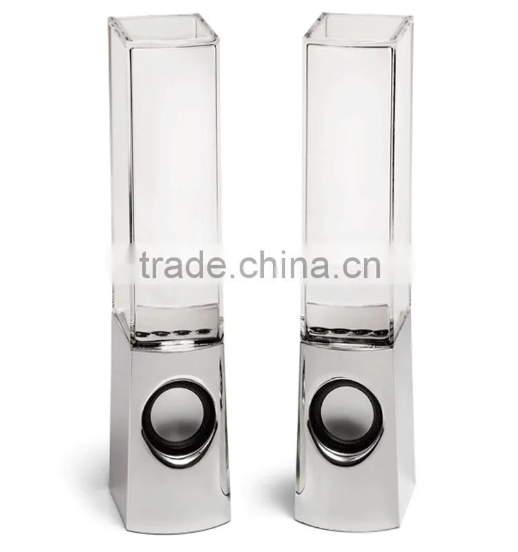 2015 popular fashion water dancing speaker for desk from China manufacturer with cheaper price