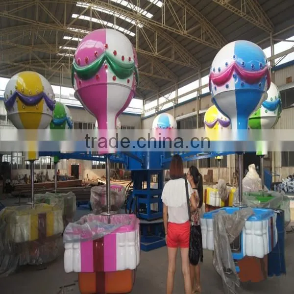 Outdoor Amusement park rotary and swing rides Samba balloon funfair equipment for kids