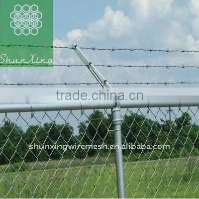 Barbed Wire and Razor Barbed Wire mesh used in metal fence
