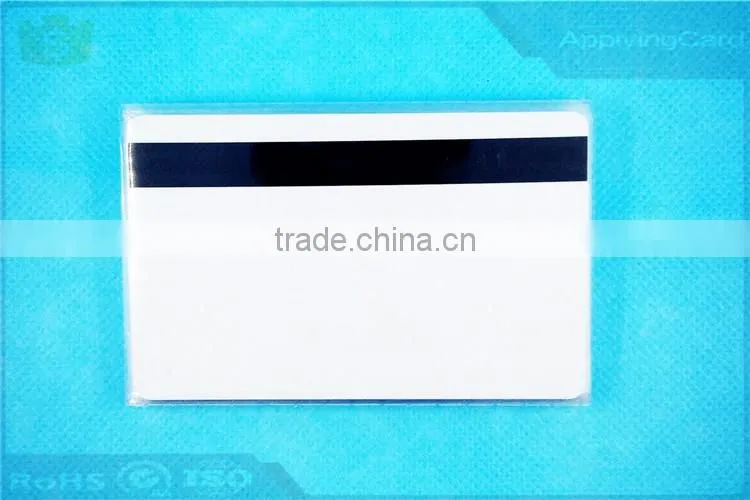 High quality Loco 300oe/Hico 2750oe blank Magnetic Card for small business