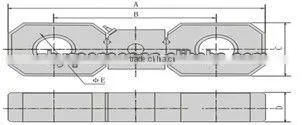 High precision and reliability board style load cell