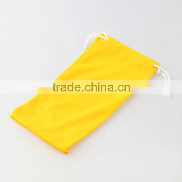 Print LOGO Cheap Promotional Microfiber soft Sunglass pouch Eyeglasses pouch