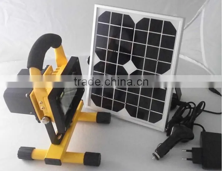 high power led camping lantern with solar panel