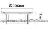 12w good quality and new design underwater led light