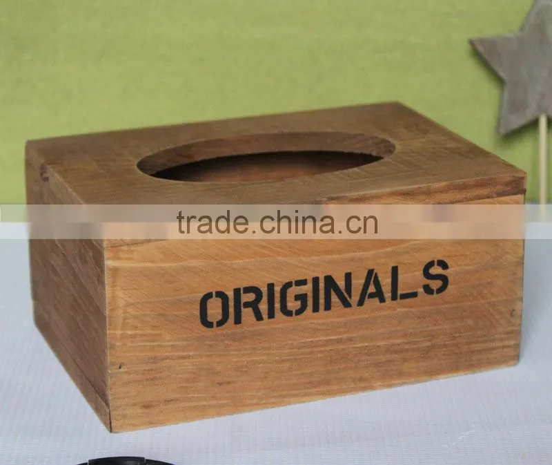 2016 year china suppliers sale ISO9001&FSC&SA8000 Decorative wooden tissue toilet paper box with high quality