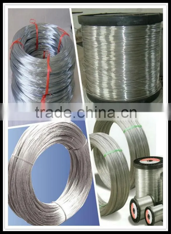 Hot dipped Galv. Low carbon Steel Wire