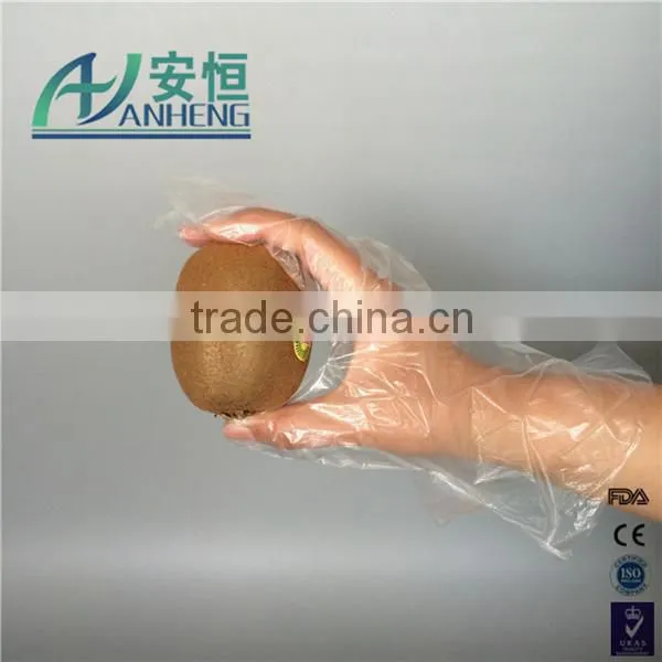 Cheap disposable PE gloves in 100% new material