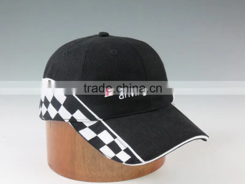 Audi 6 panel 100% cotton baseball promotioncap with embroidery