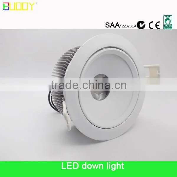 High brightness Sharp cob recessed dimmable led downlight( Cutout: 95mm )