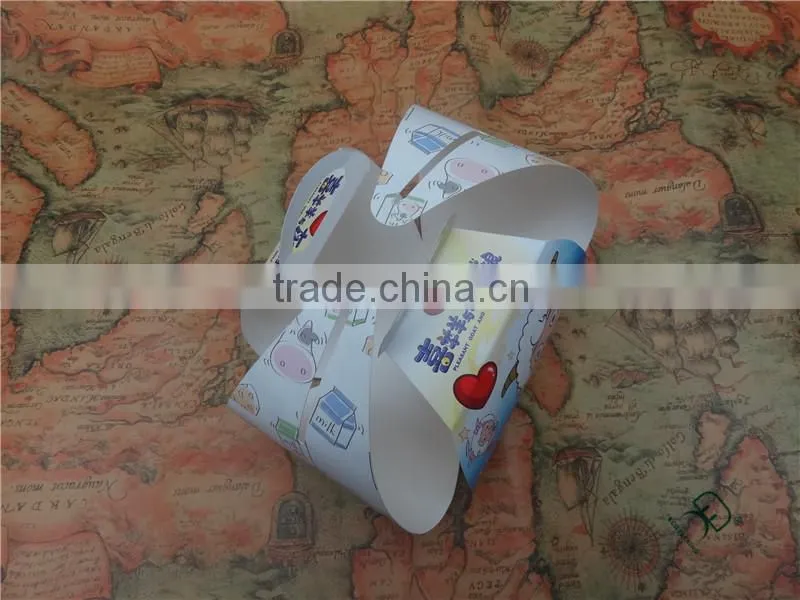 Custom printed simple design paper single cupcake box Wholesale China
