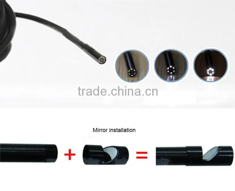 Mini 5.5mm Lens Borescope USB Tube Snake Scope Inspection Camera with 4 LED ,Waterproof Endoscope
