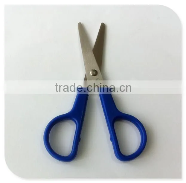 high quality hot selling kids stationery scissor with safety cover