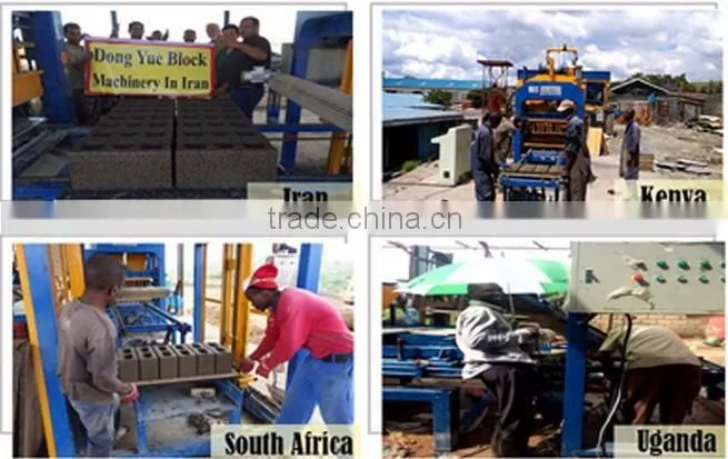 mini movable block making machine for building construction