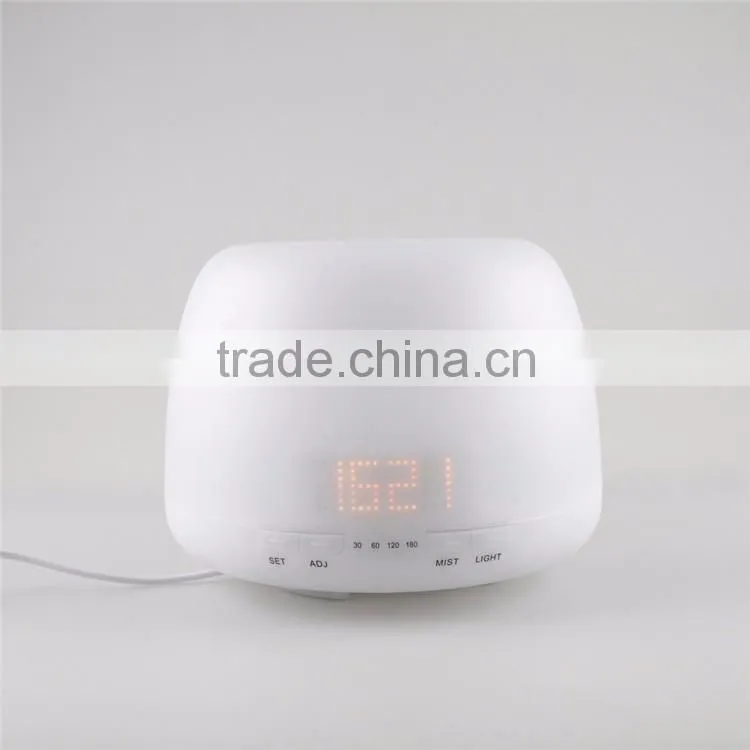 300ml aroma essential oil diffuser/ultrasonic mist maker/ultrasonic humidifier with digital clock
