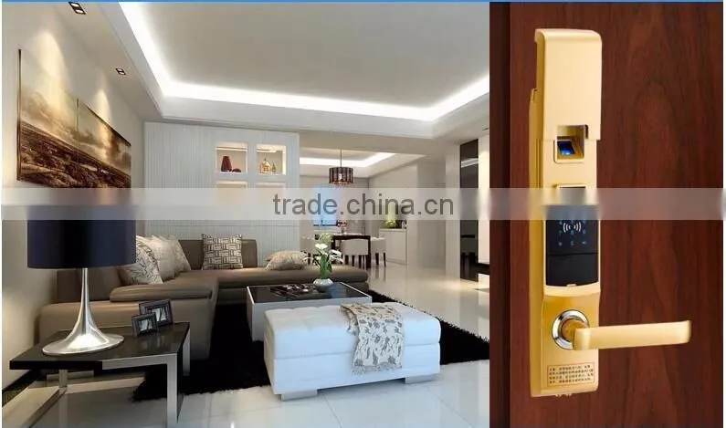 hotel door lock system price self locking door lock with remote control optional