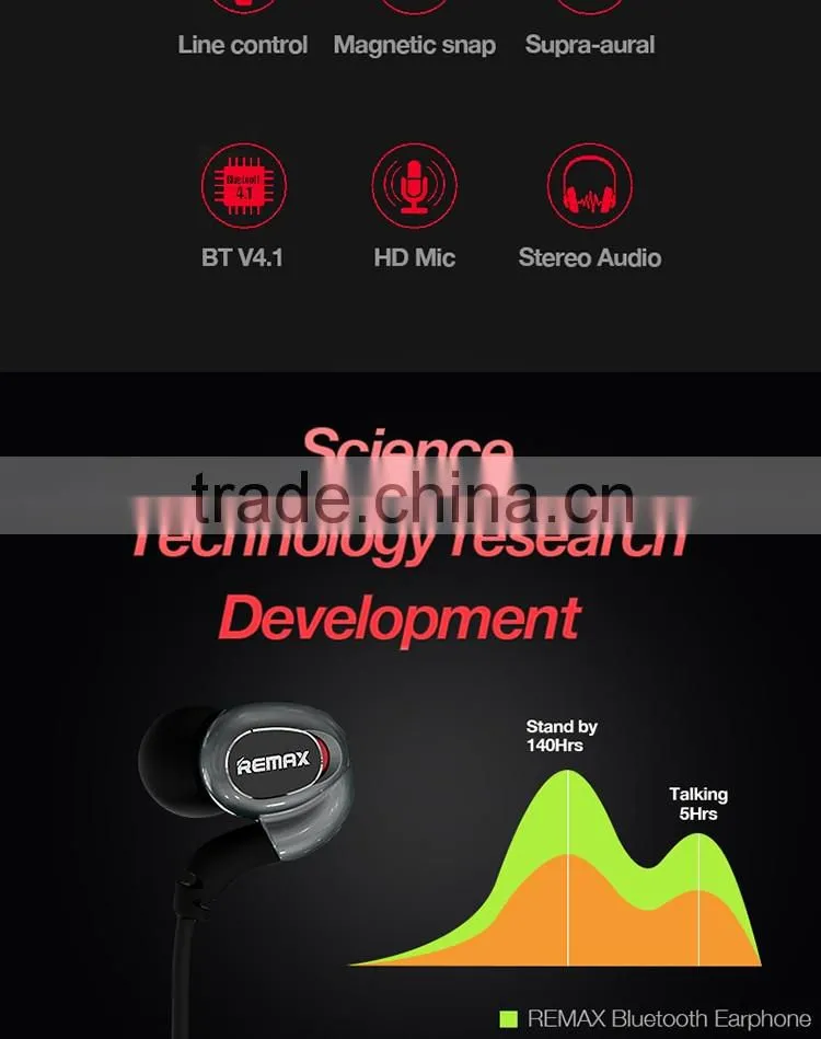 REMAX wireless sport bluetooth stereo headphone