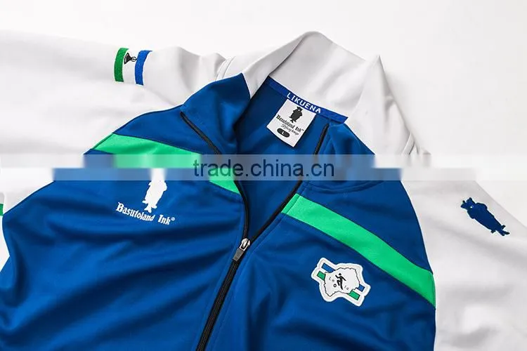 custom design sublimation and printing track suit wholesale
