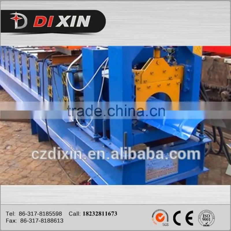 Metal roof ridge cap roll forming machine