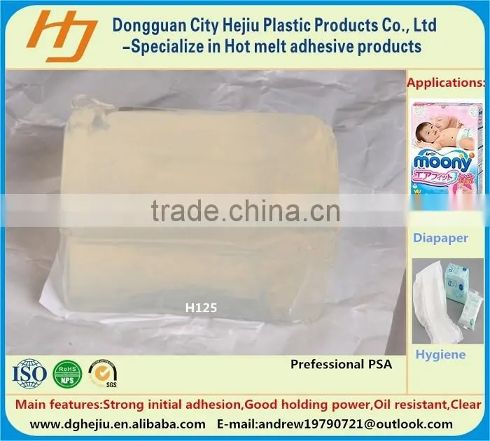 Professional PSA adhesives glue block