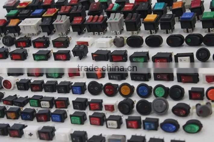 New style,12VDC,,50pcs/lot ASW-20D, 5 colors car reverse switch