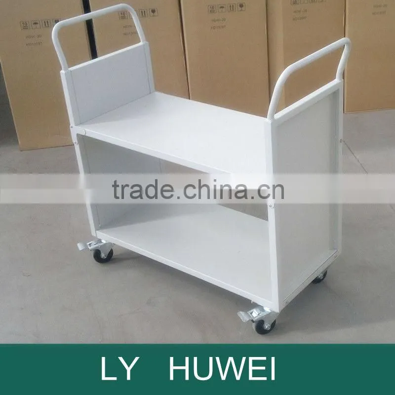 China Manufacturer Warehouse Rolling Hand Push Cart
