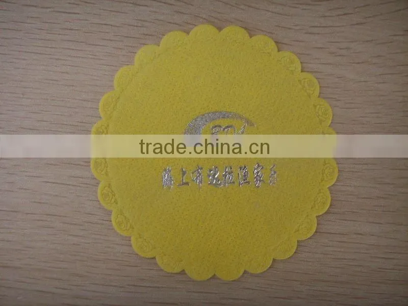hotel beautiful disposable teacup mat