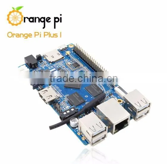 Orange Pi Plus SET4: Orange Pi Plus + Power Supply for Orange Pi Support Ubuntu Debian Beyond Raspberry