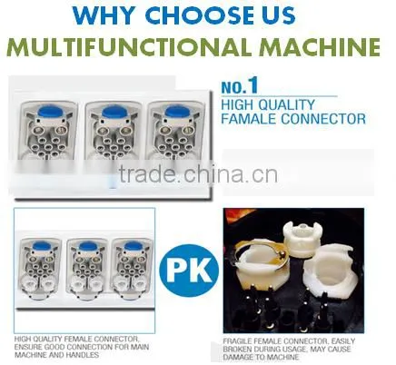 NEW technology High power hair removal e-light ipl rf nd yag laser multifunction machine