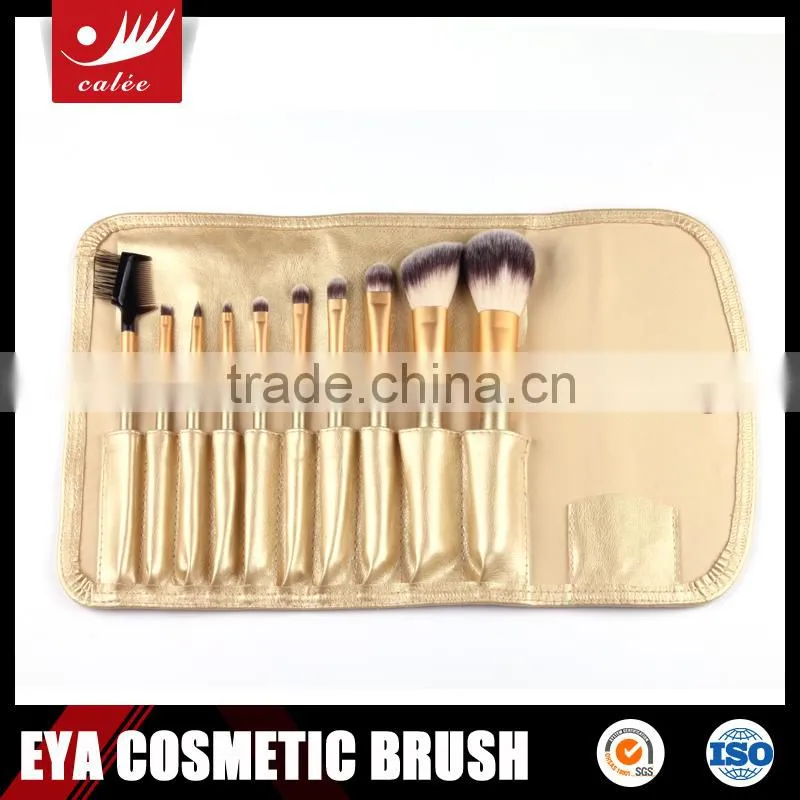 10 pcs Travel Makeup Brush Set With Customized Design