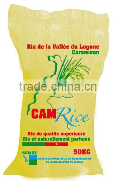 Accept Custom Order and Heat Seal Sealing & Handle laminated pp woven bags for rice