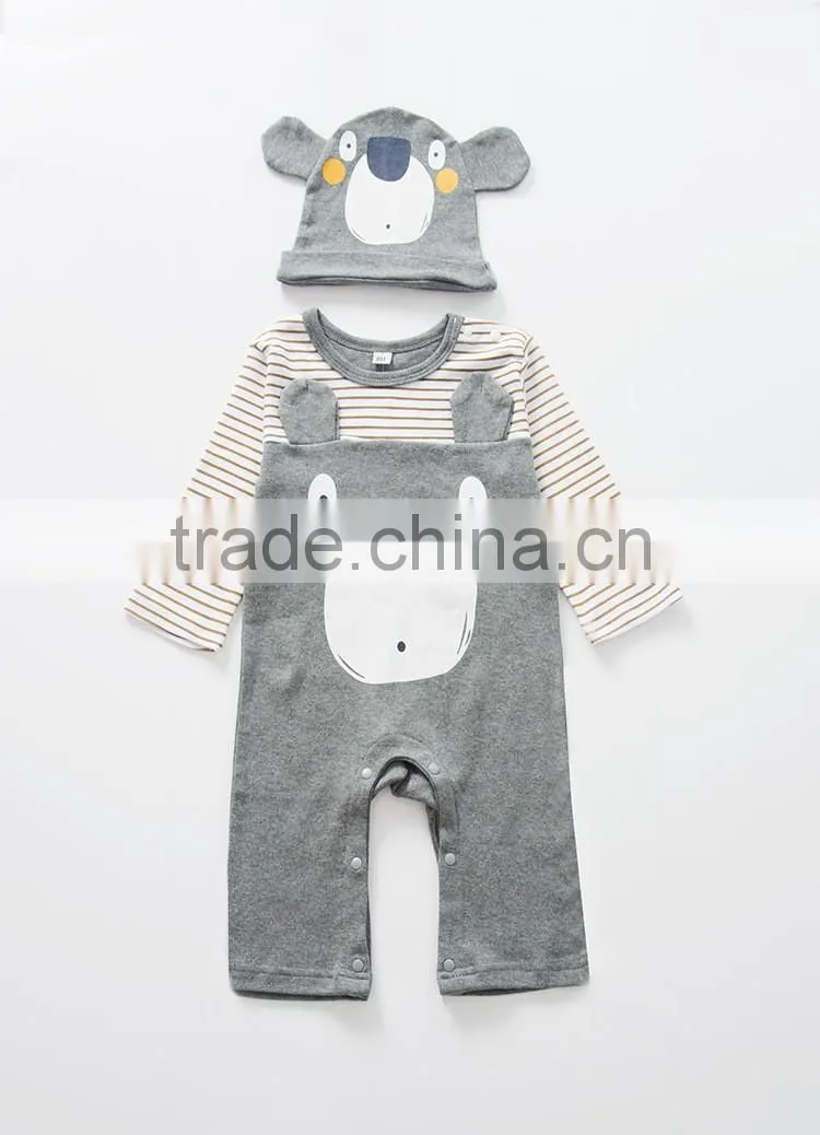 Wholesale Baby Boy and Girls Clothes Set Cotton Spring Newborn Baby Clothes