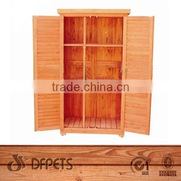 Outdoor Wood garden storage shed DFG014