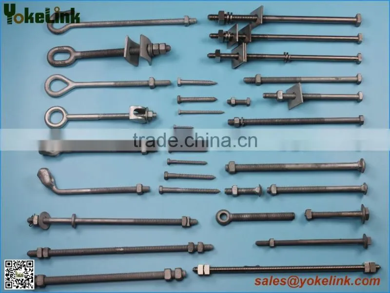 Hex head machine bolt