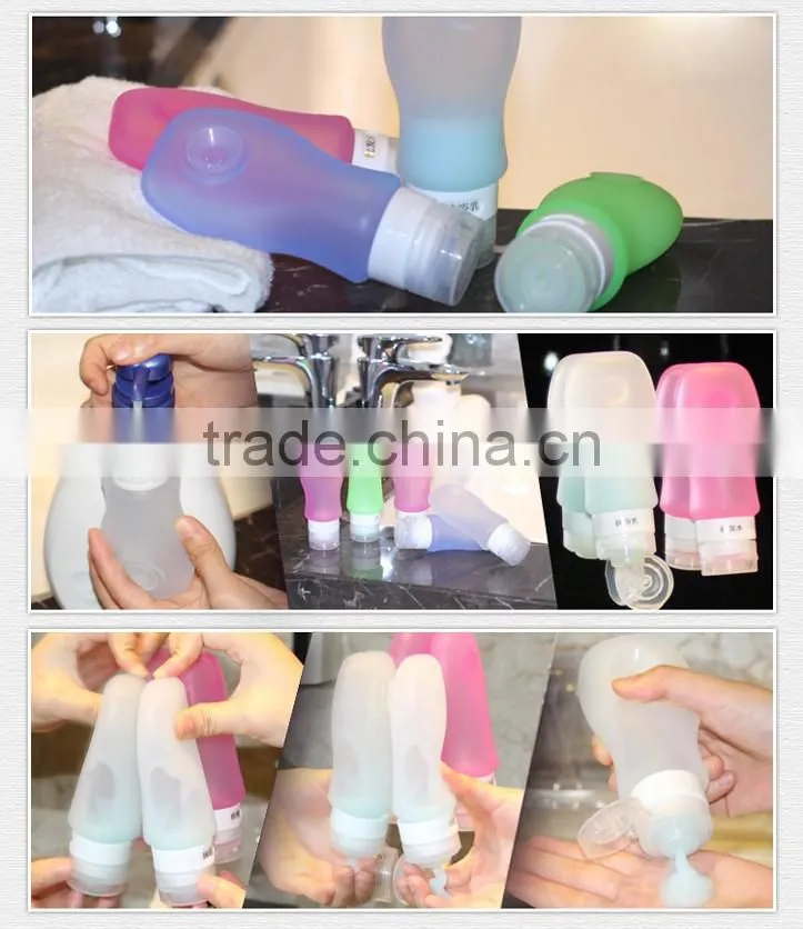 Wholesale Cosmetic Tube Silicone/ Glass Bottles Empty Makeup Containers