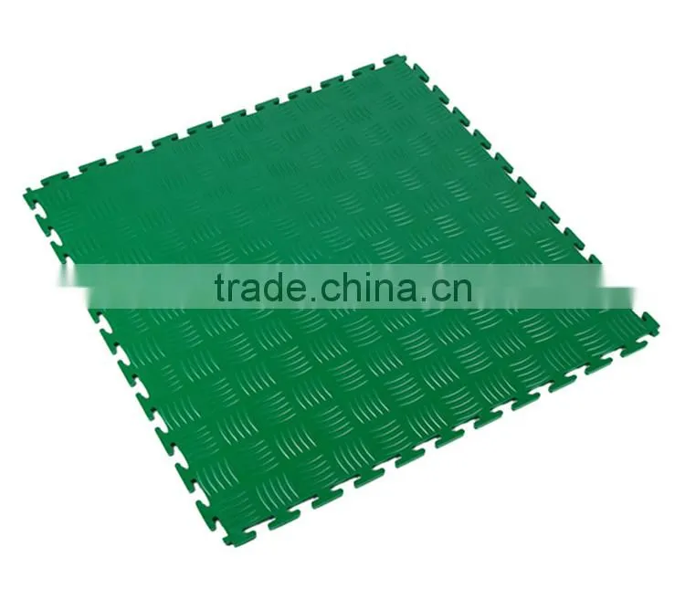 Easy clean heavy duty garage floor mat