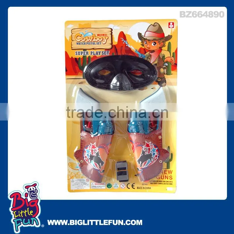 Cowboy toy water pistol,cowboy toy gun set