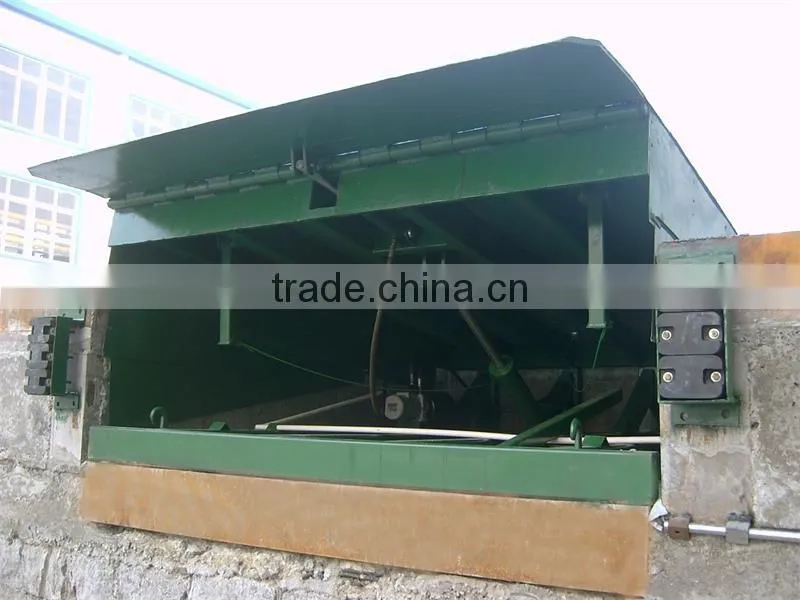 Warehouse Stage Using Static Dock Ramp