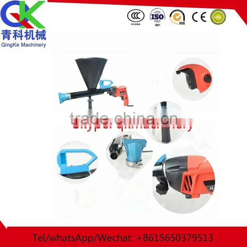 hand push Electric grouting machine used for wall
