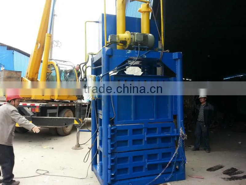 YB-60T Vertical hydraulic Baler machine for used clothing