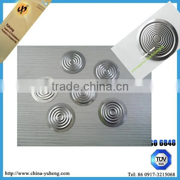 metal capacitive pressure sensor with Tantalum dirphragm sheet