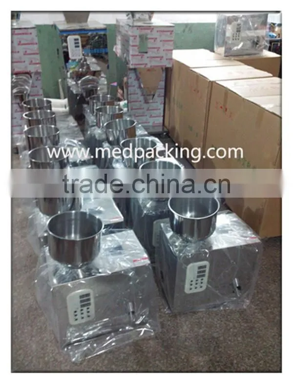 Automatic tea/powder weighing and packaging machine,grain medicine powder filling machine 1-25g
