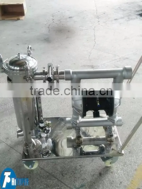 Vertical bag type bag filter of quality control machine for sale